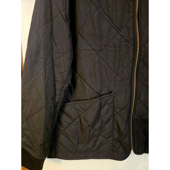 Duluth Trading Company Quilted Bomber Jacket Women's Size L - Picture 3 of 7
